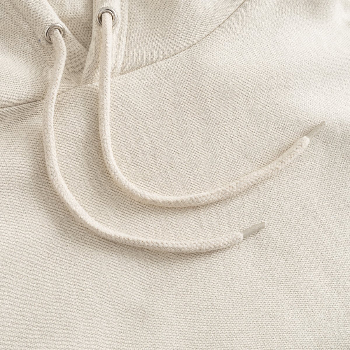 Hoodie Falun Base Oat White