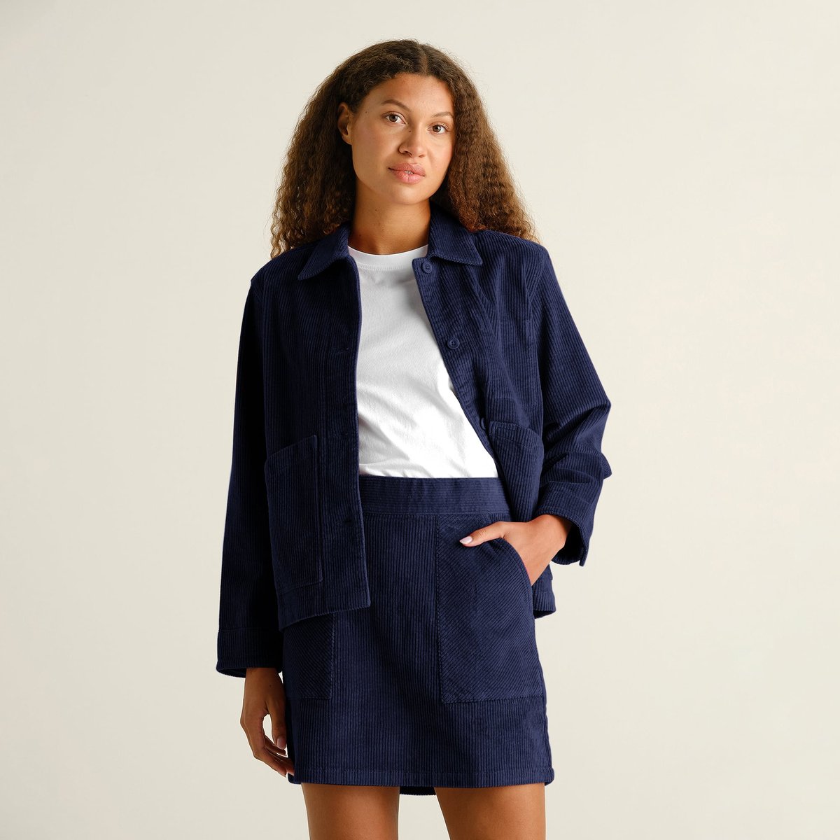 Skirt Majorna Corduroy Navy