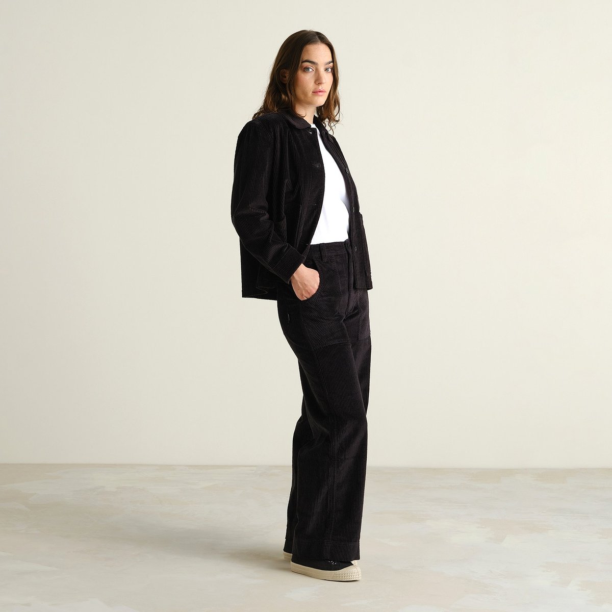 Workwear Pants Vara Corduroy Black