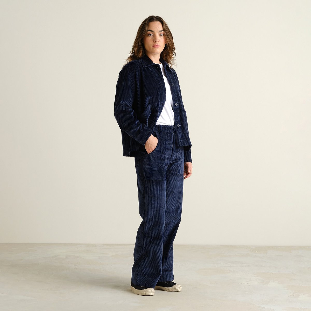 Workwear Pants Vara Corduroy Navy
