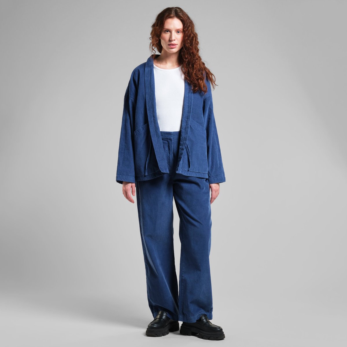 Jacket Sickla Corduroy True Blue