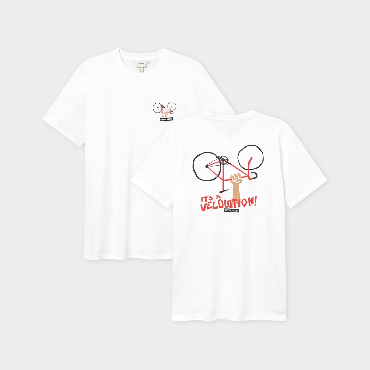 T-shirt Stockholm Velolotion White