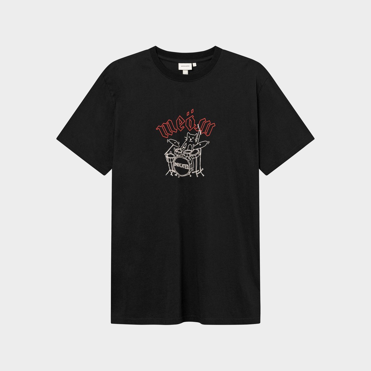 T-shirt Stockholm Meow Black