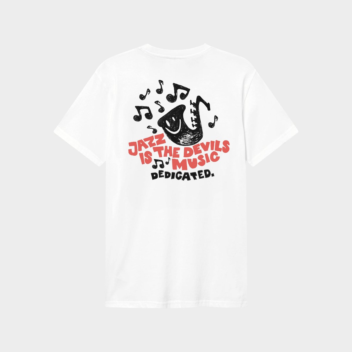 T-shirt Stockholm Devils Music White