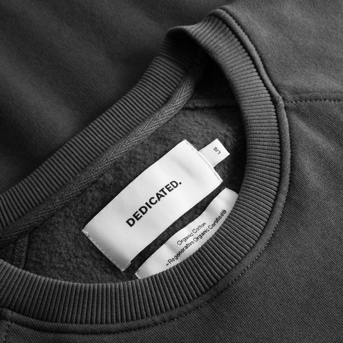 Sweatshirt Malmoe Retro Bike Charcoal