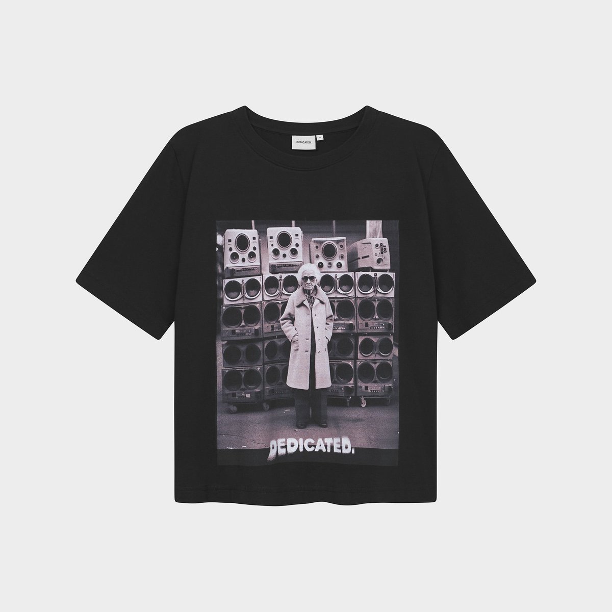 T-shirt Vadstena Lady Loudspeakers Black