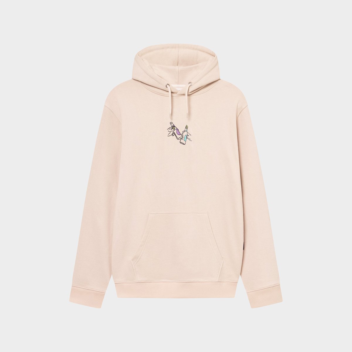 Hoodie Falun Cheers Oat White