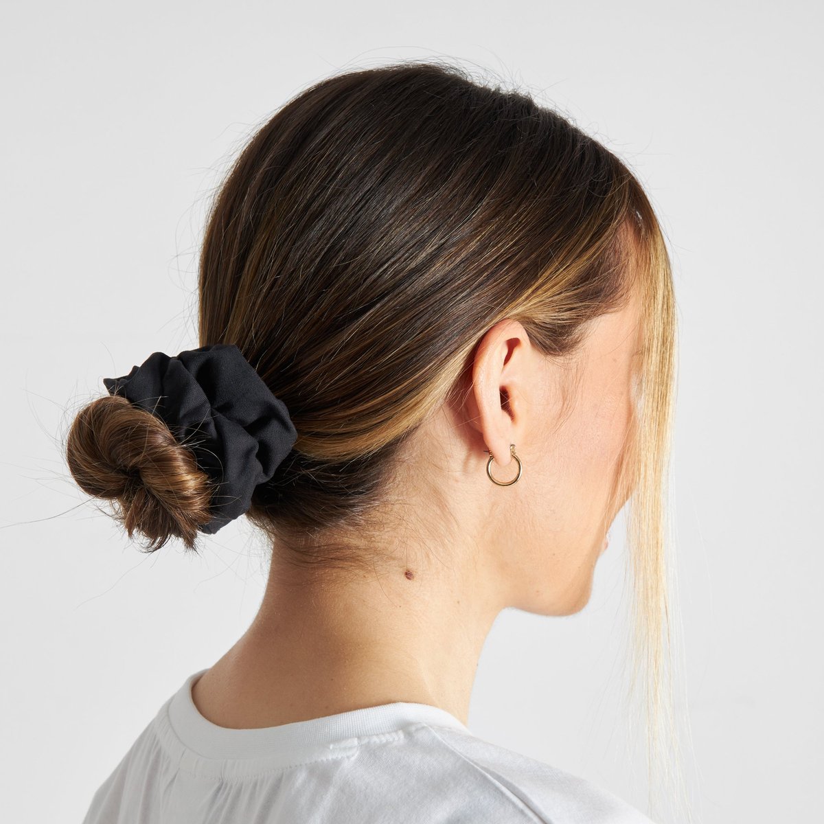 Scrunchie Ecovero Black