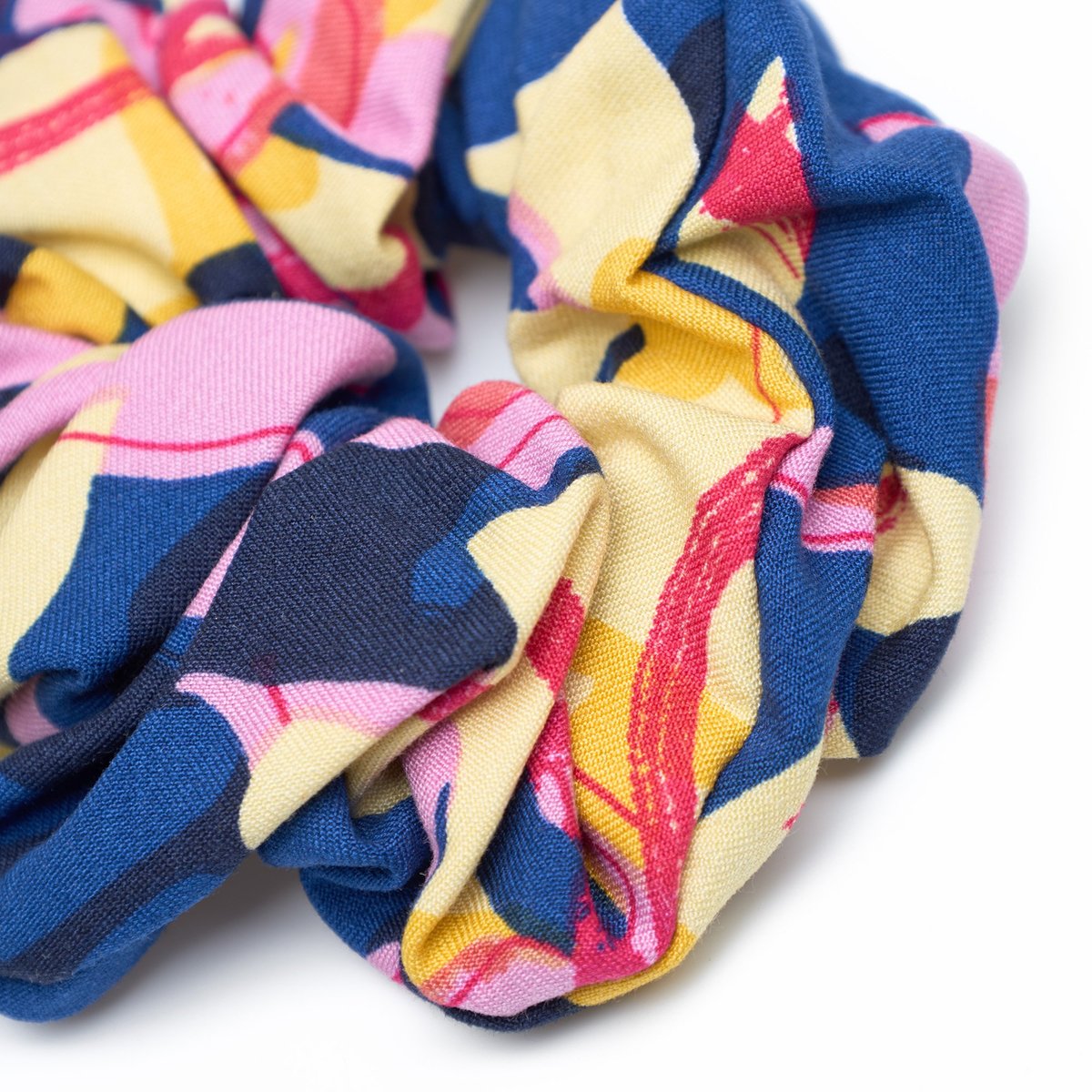 Scrunchie Tropical Collage Multi Color