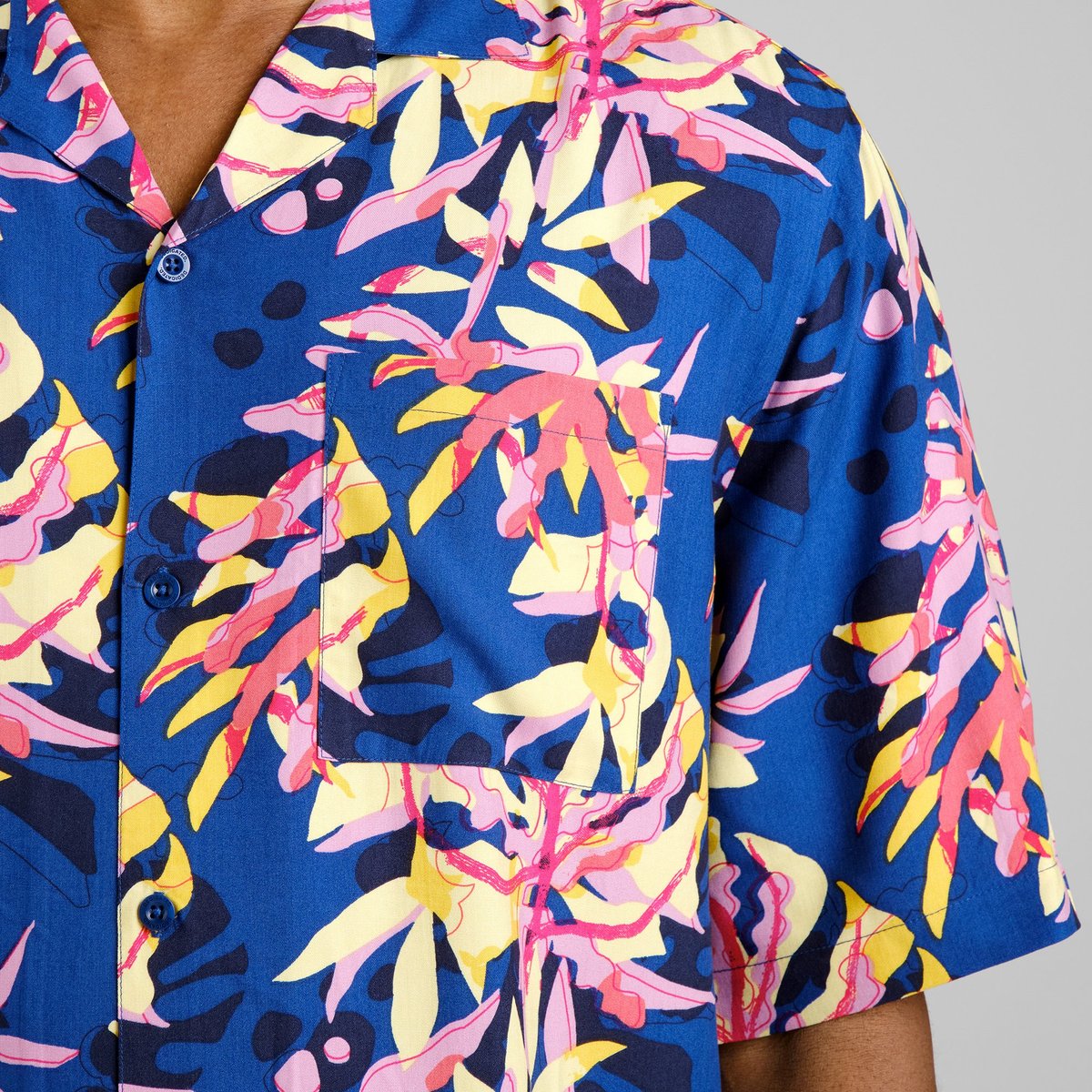 Shirt Marstrand Tropical Collage Multi Color