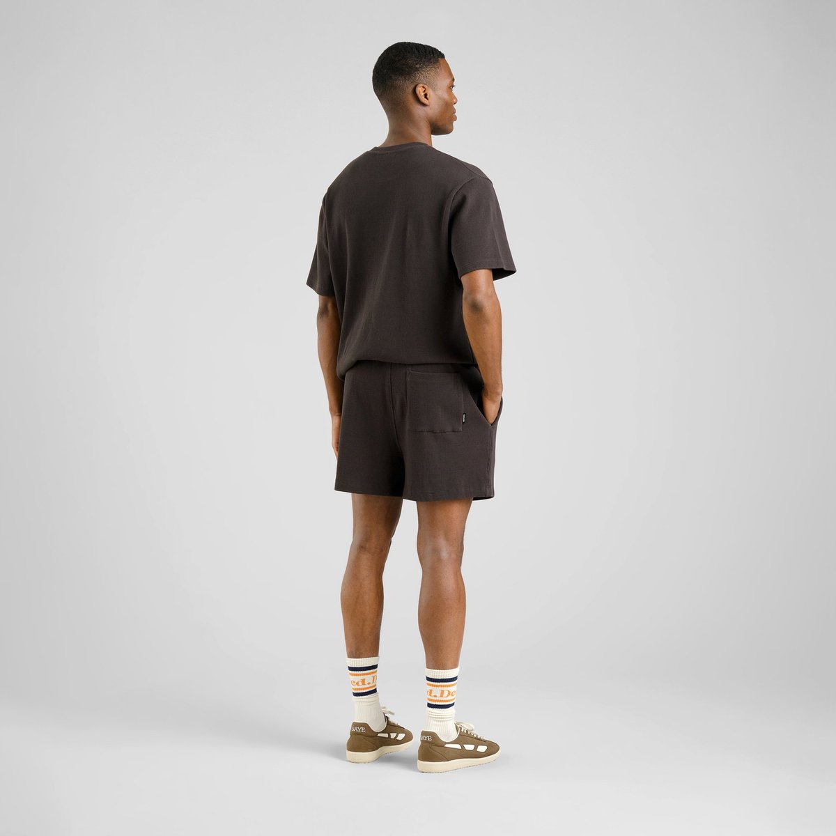 Shorts Essingen Waffle Phantom Black