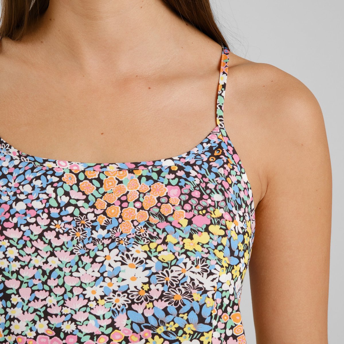 Strap Top Hoby Meadow Flowers Multi Color
