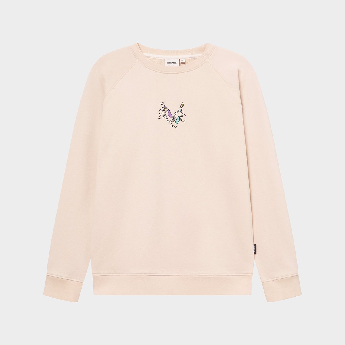 Sweatshirt Malmoe Cheers Oat White