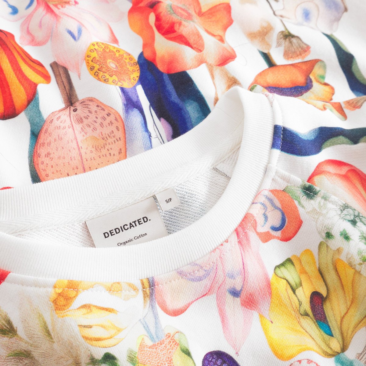 Sweatshirt Ystad Fantasy Flowers Multi Color