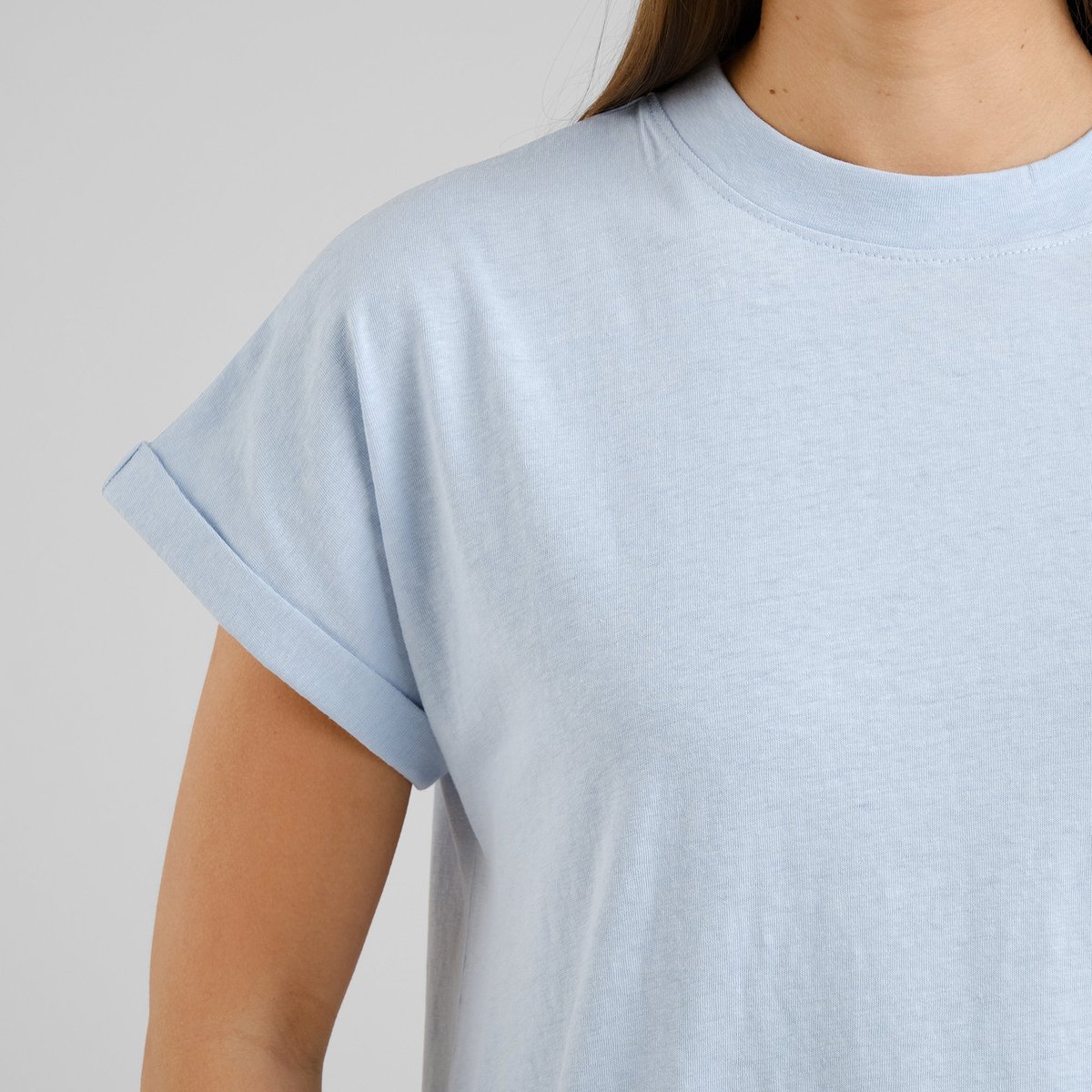 T-shirt Dress Eksta Hemp Skyway Blue