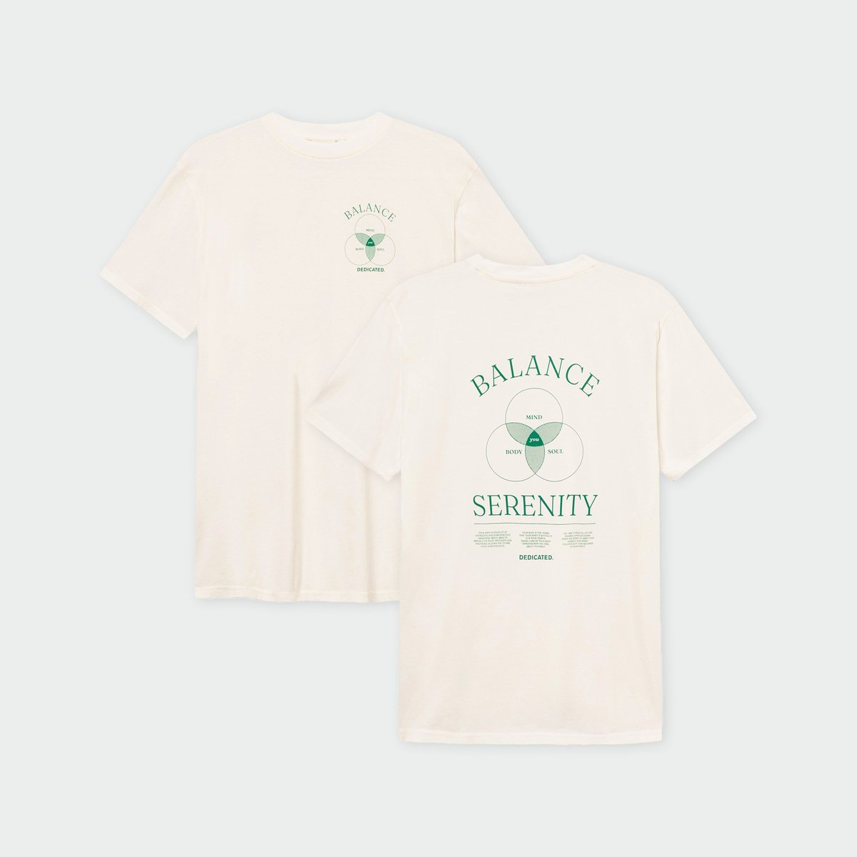 T-shirt Stockholm Balance Off-White