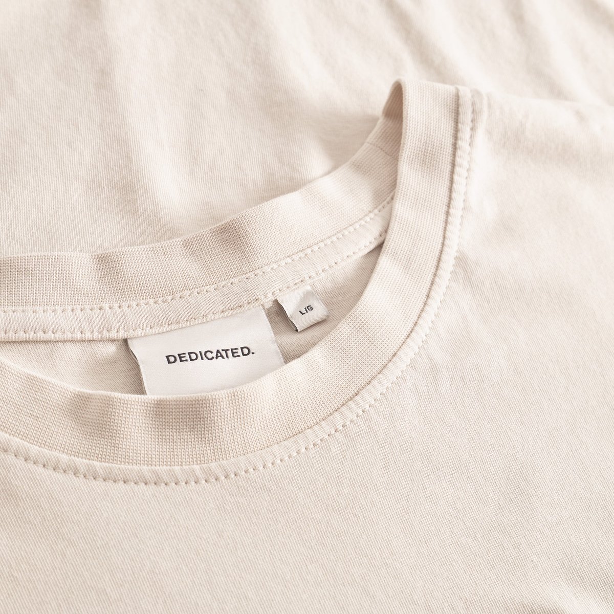 T-shirt Stockholm Beach Break Oat White