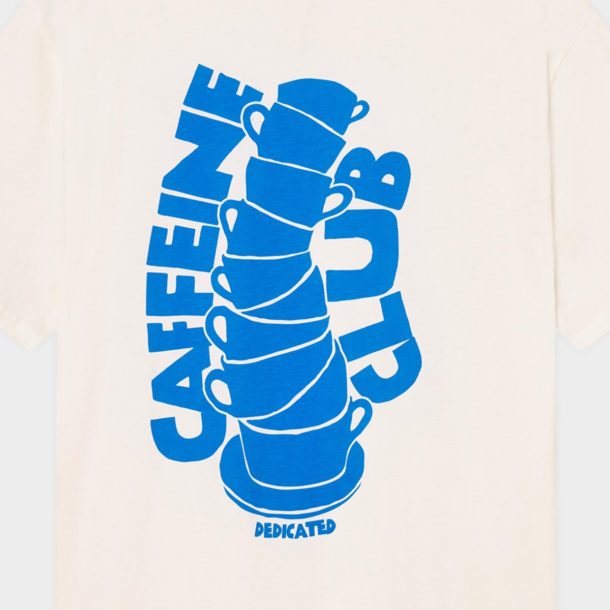 T-shirt Stockholm Caffeine Club Off-White