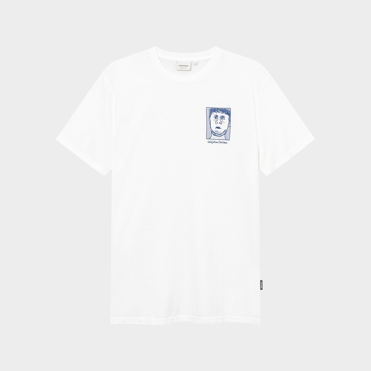 T-shirt Stockholm De Geer Portrait White