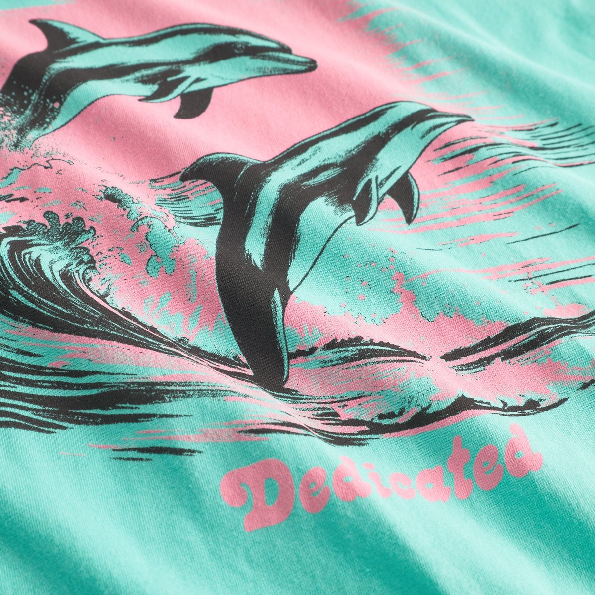 T-shirt Stockholm Dolphin Wave Pool Blue