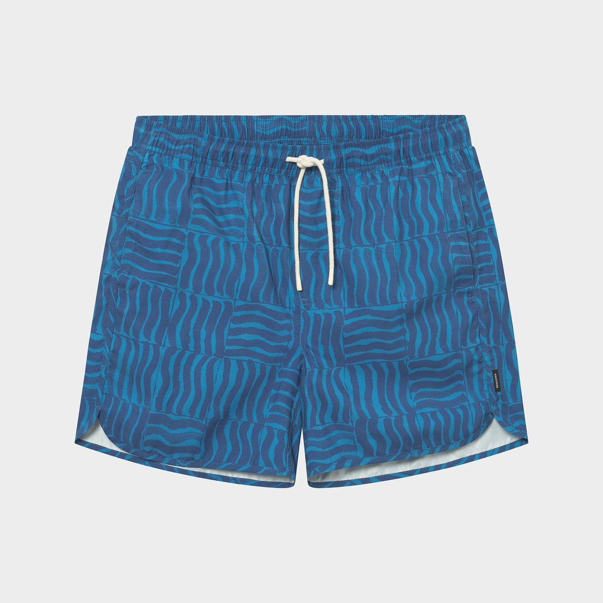 Swim Shorts Sandhamn Wave Tiles Blue