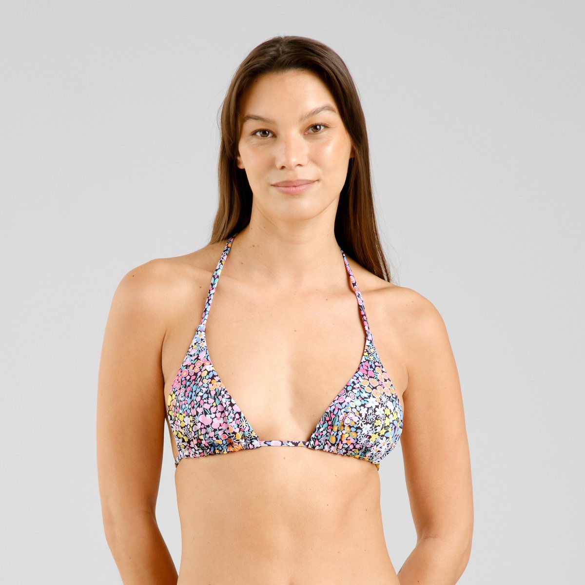 Bikini Top Yxlan Meadow Flowers Multi Color