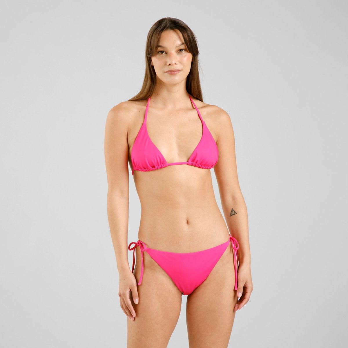 Bikini Top Yxlan Raspberry Pink