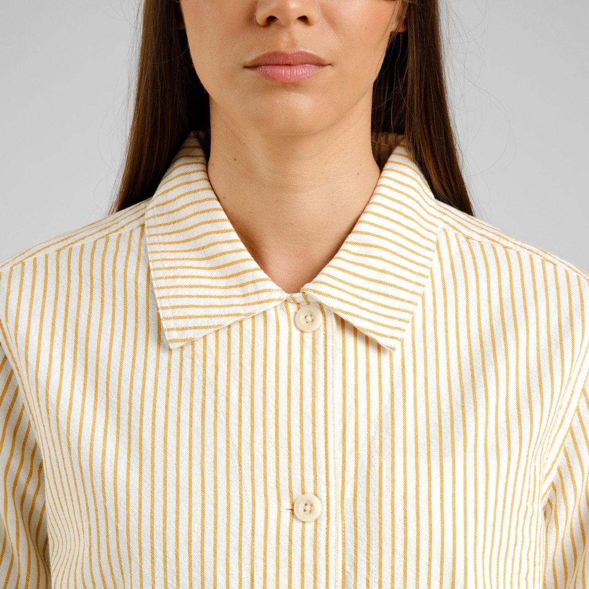 Jacket Stiby Work Stripe Yellow