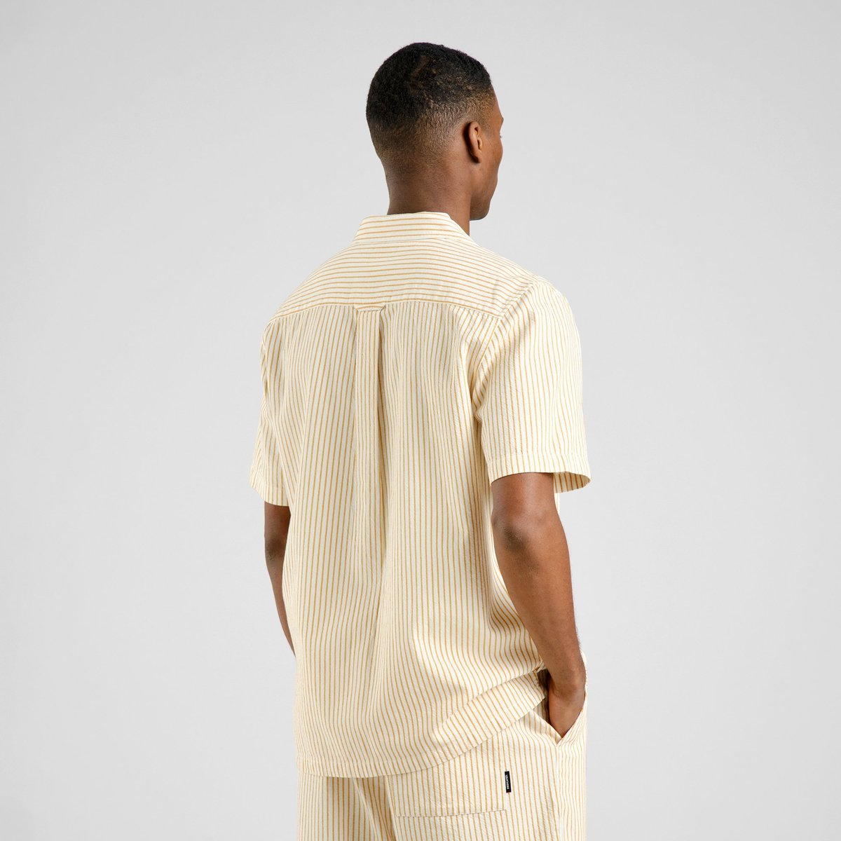 Shirt Brantevik Work Stripe Yellow