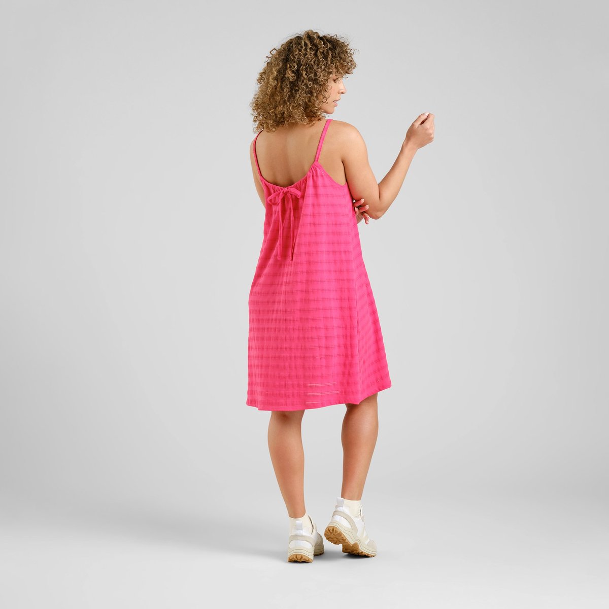 Dress Nykvarn Lace Raspberry Pink