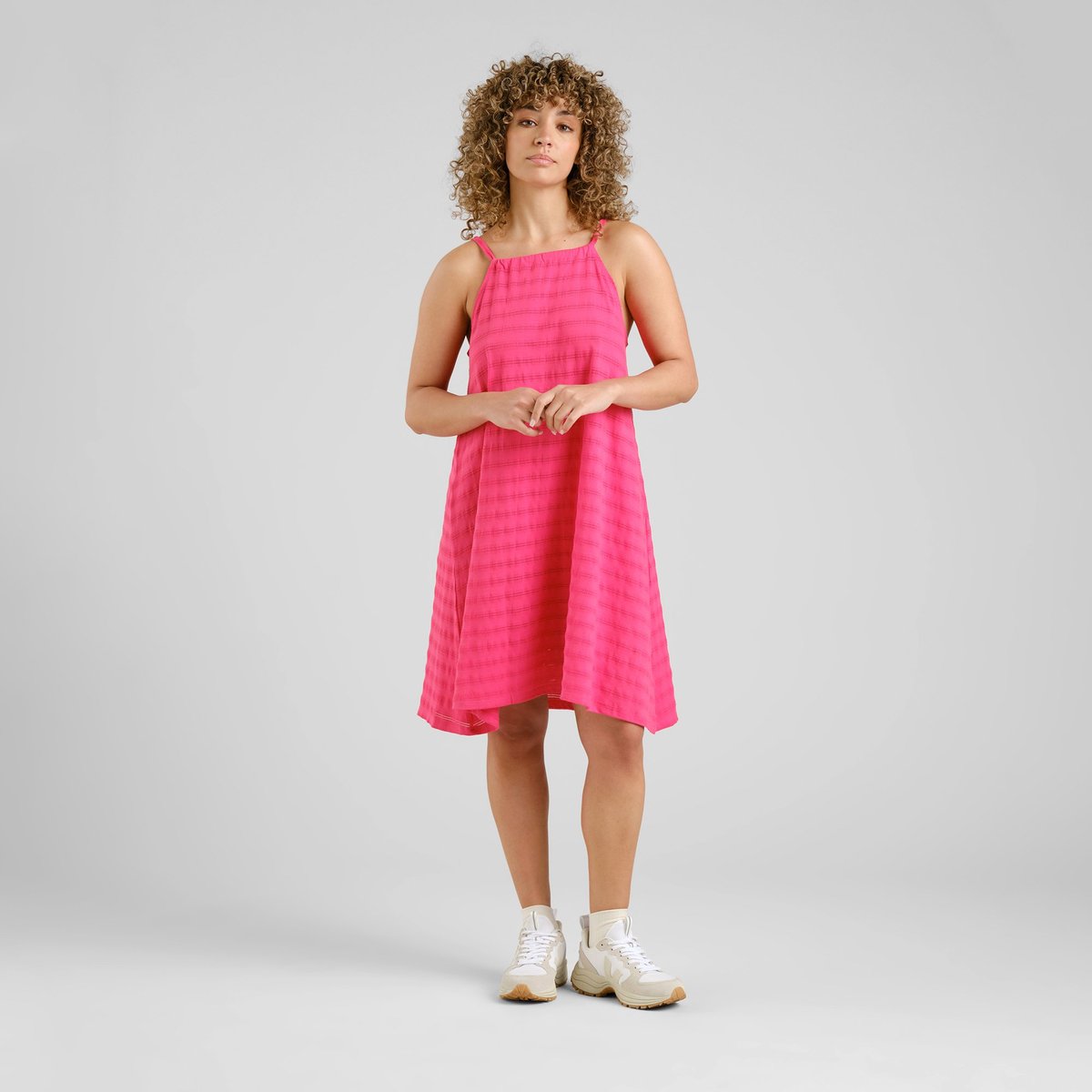 Dress Nykvarn Lace Raspberry Pink