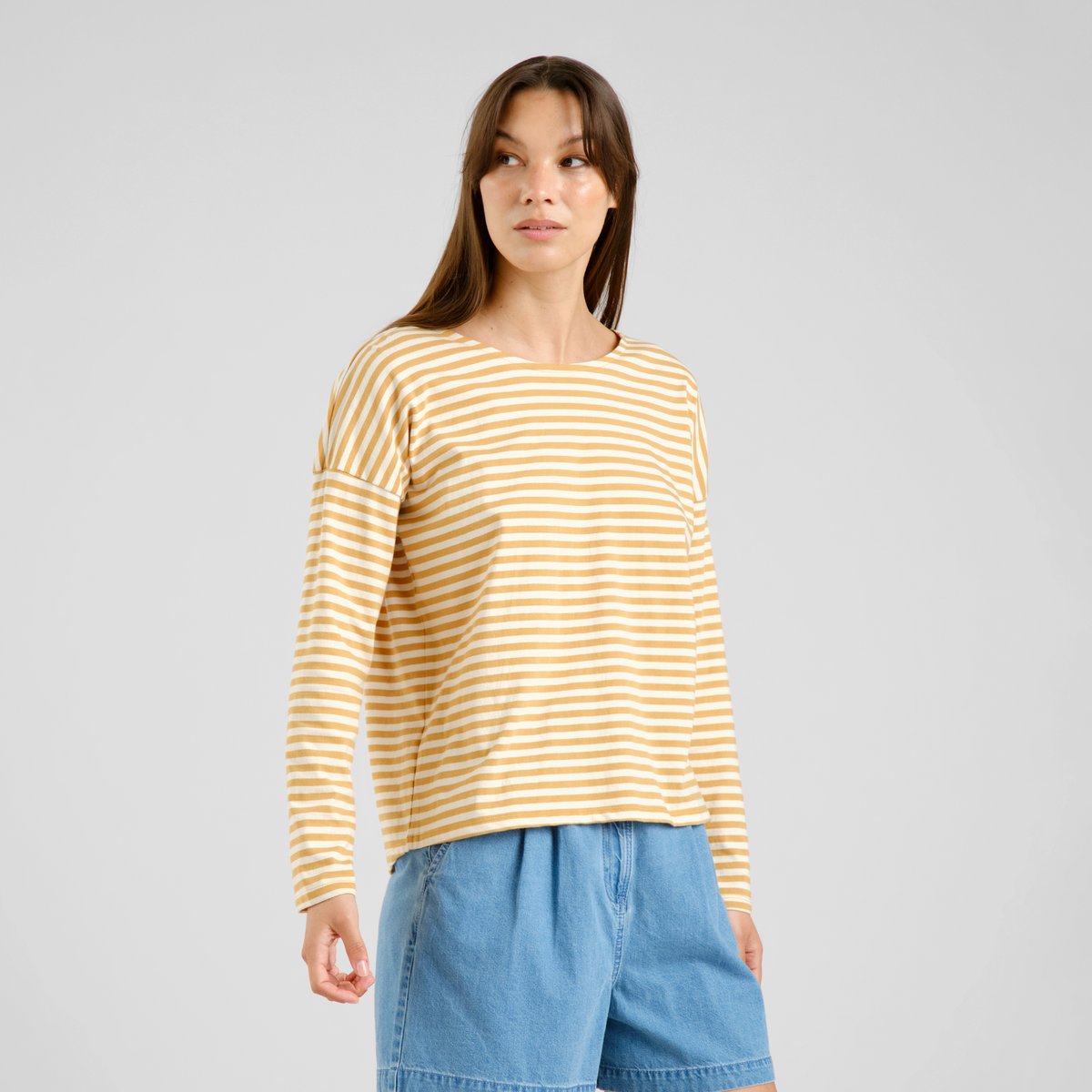 Top Humledal Stripes Gold Yellow