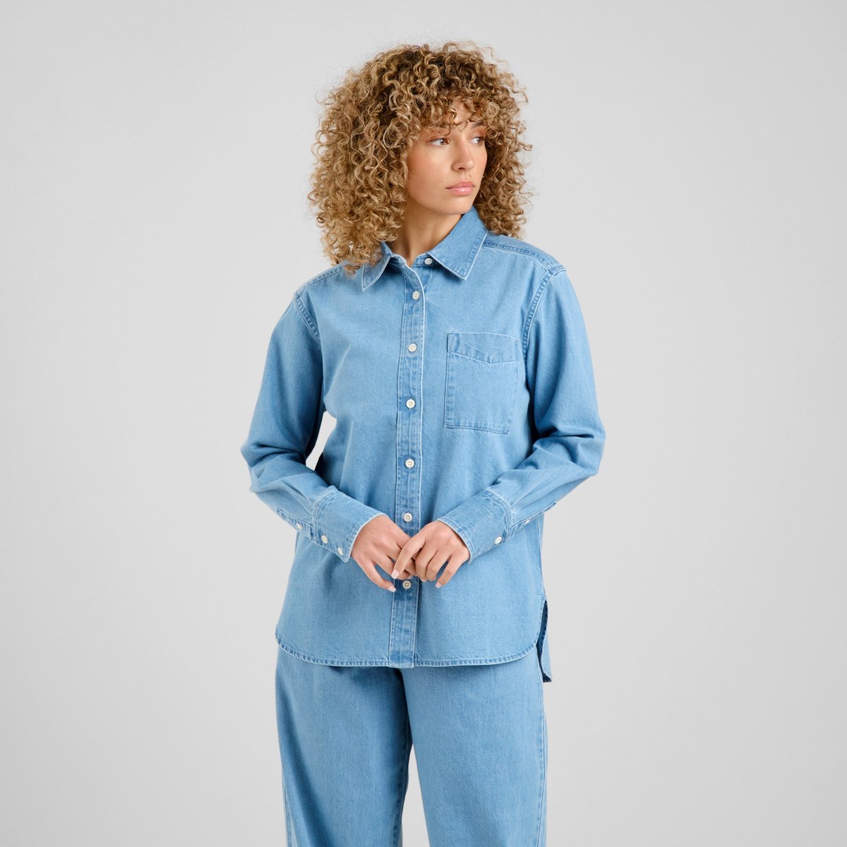 Shirt Hult Denim Light Blue