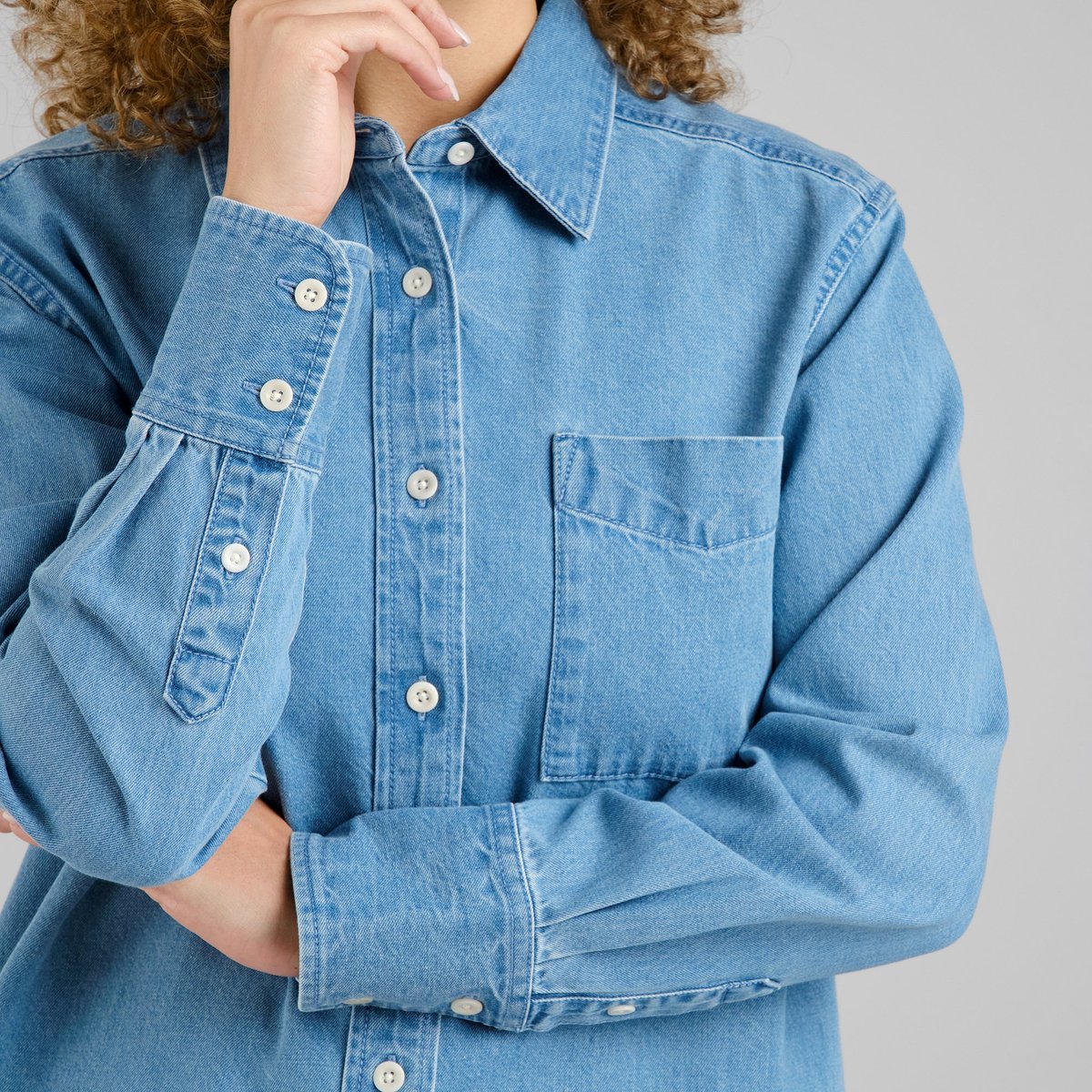 Shirt Hult Denim Light Blue