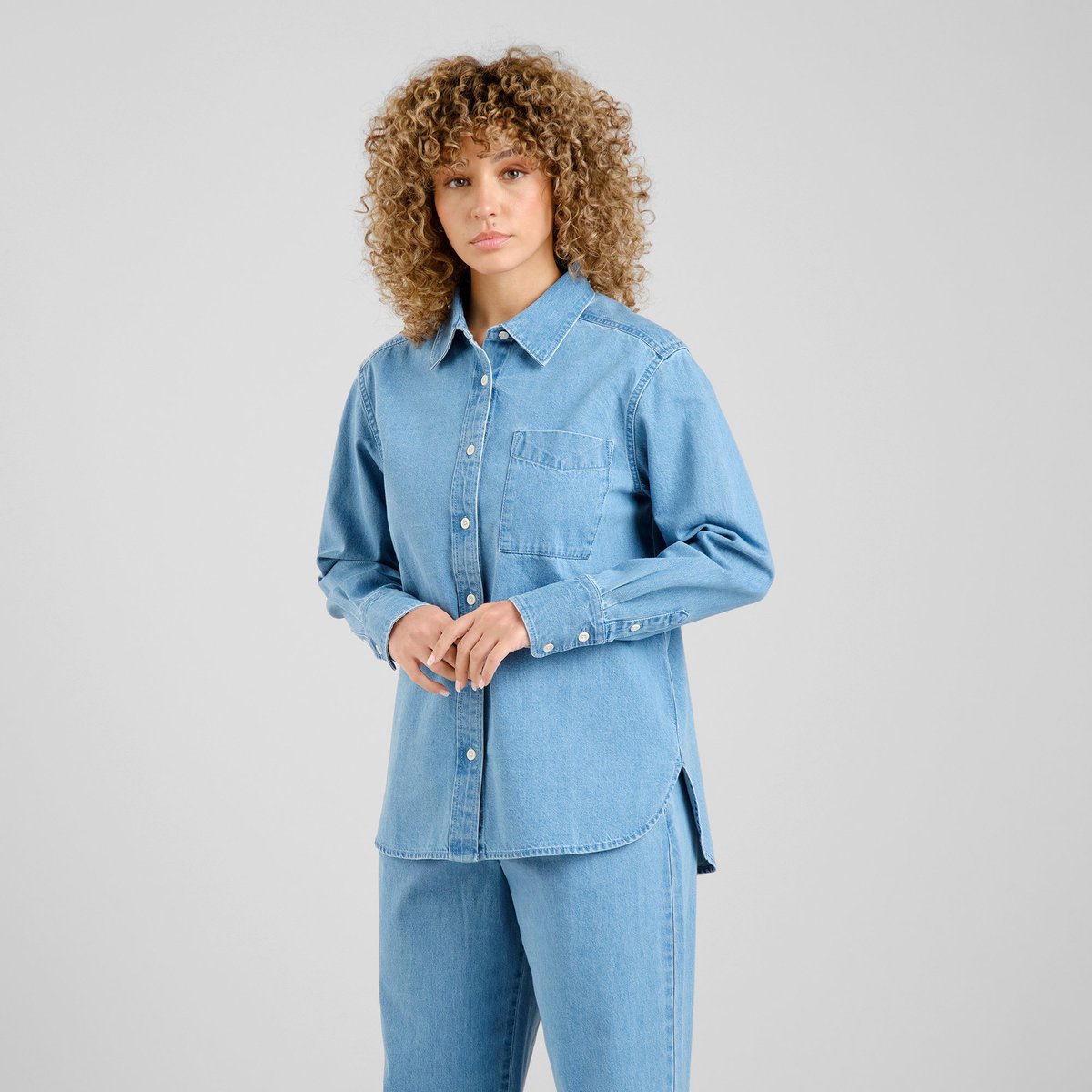 Shirt Hult Denim Light Blue