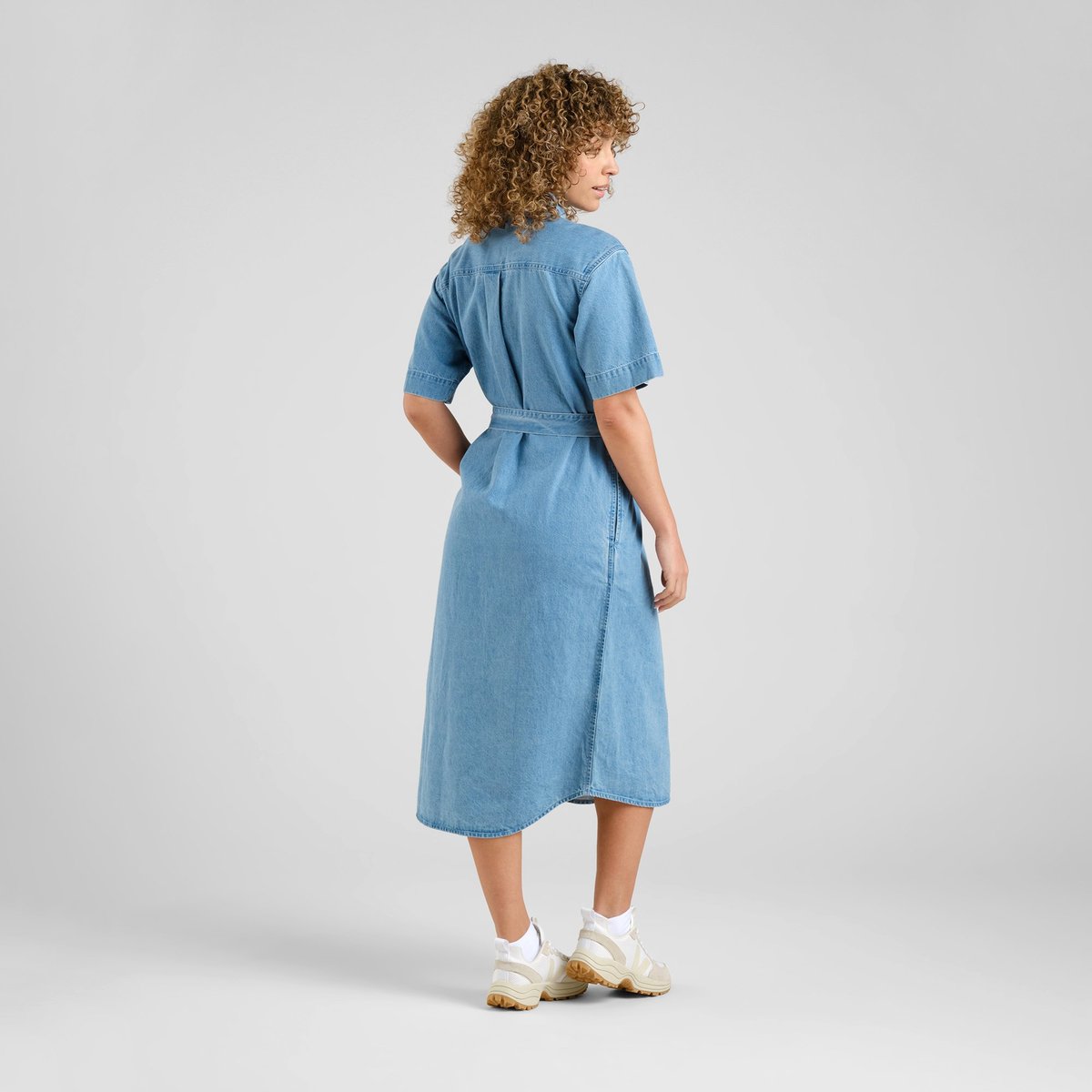 Shirt Dress Ripa Denim Light Blue