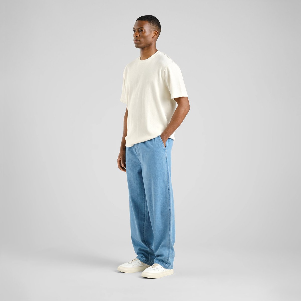 Pants Klitmoeller Denim Light Blue