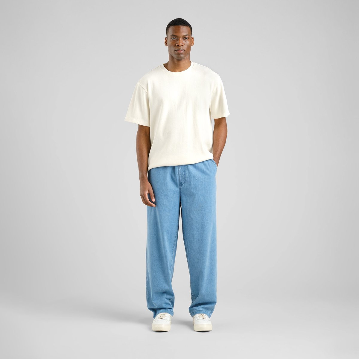 Pants Klitmoeller Denim Light Blue