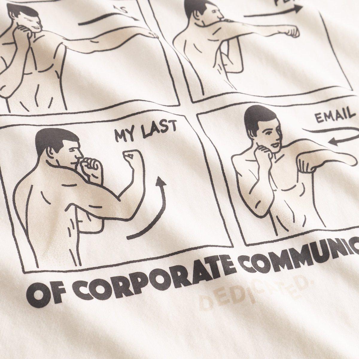 T-shirt Stockholm E-mail Master Off-White