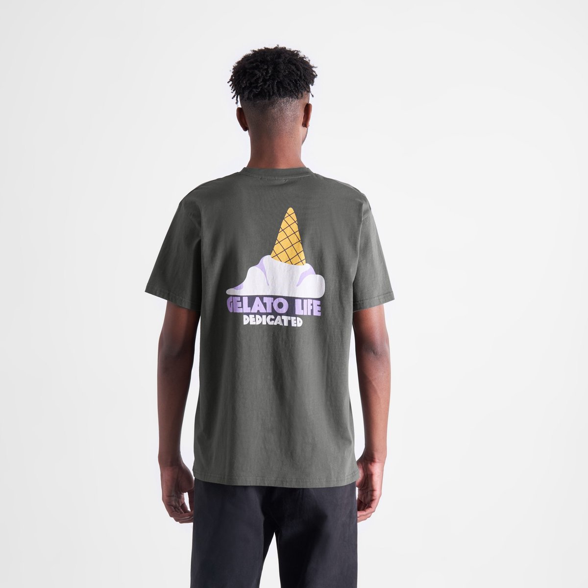 T-shirt Stockholm Gelato Life Charcoal