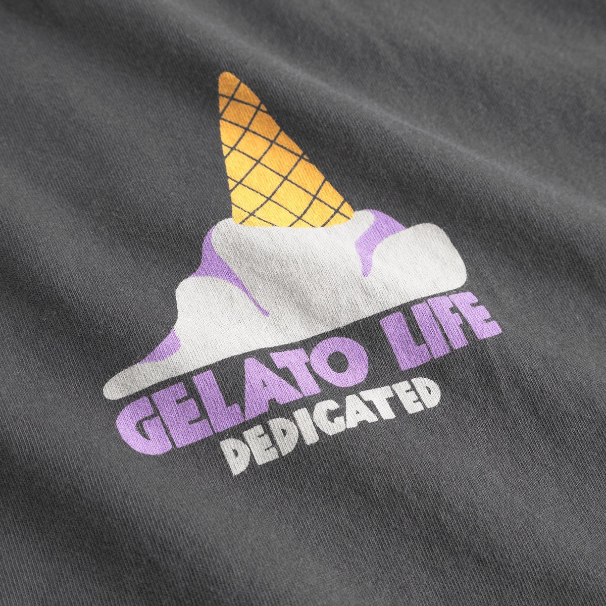 T-shirt Stockholm Gelato Life Charcoal