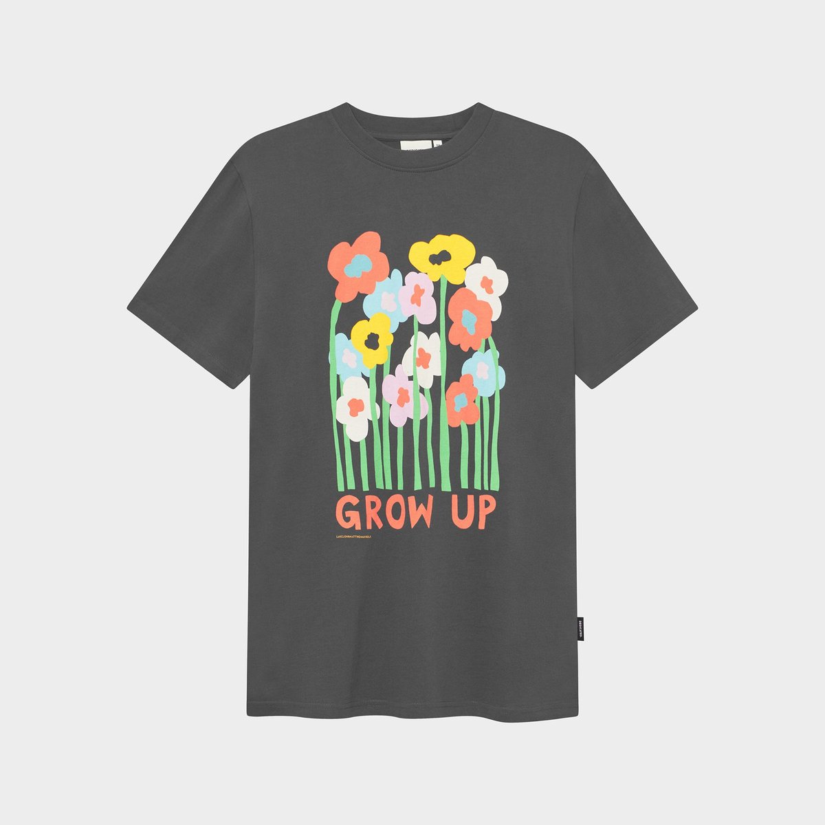 T-shirt Stockholm Grow Up Charcoal