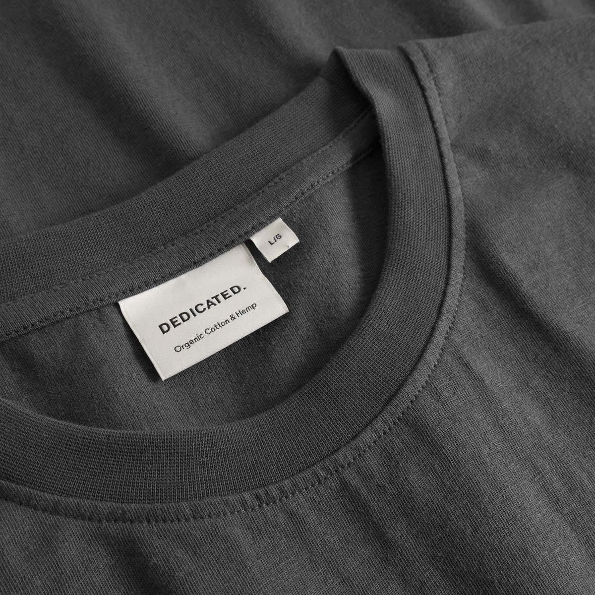 T-shirt Stockholm Hemp Charcoal