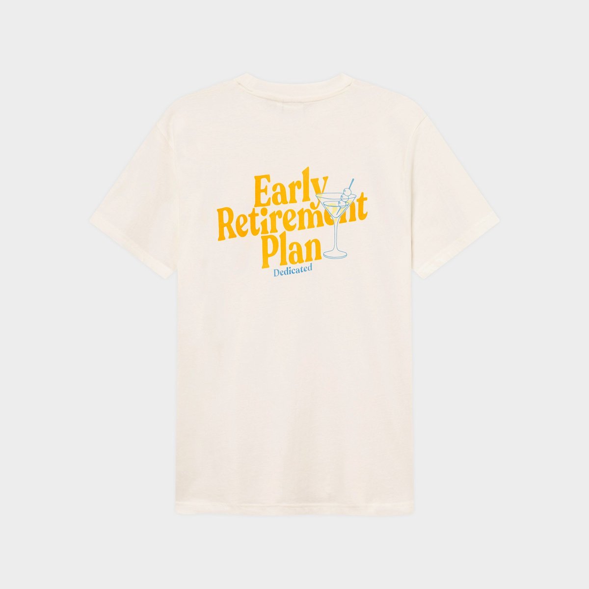 T-shirt Stockholm Retirement Plan Off-White