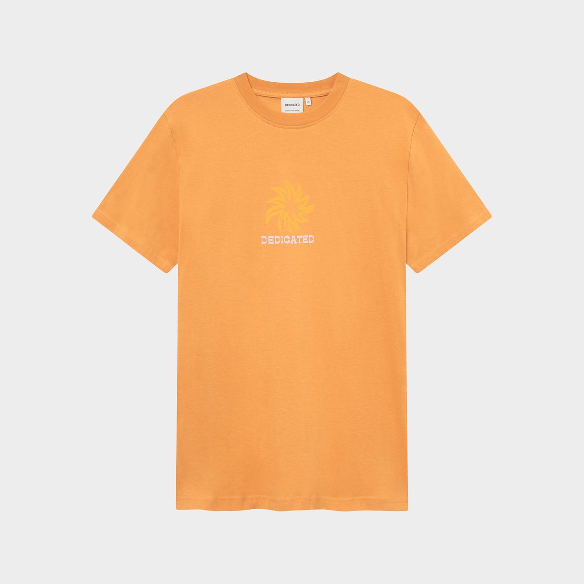 T-shirt Stockholm Sun Logo Amber Gold
