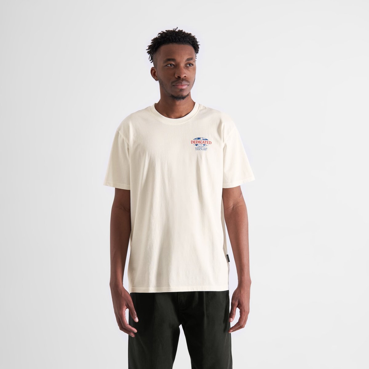 T-shirt Stockholm Support Seed Off-White
