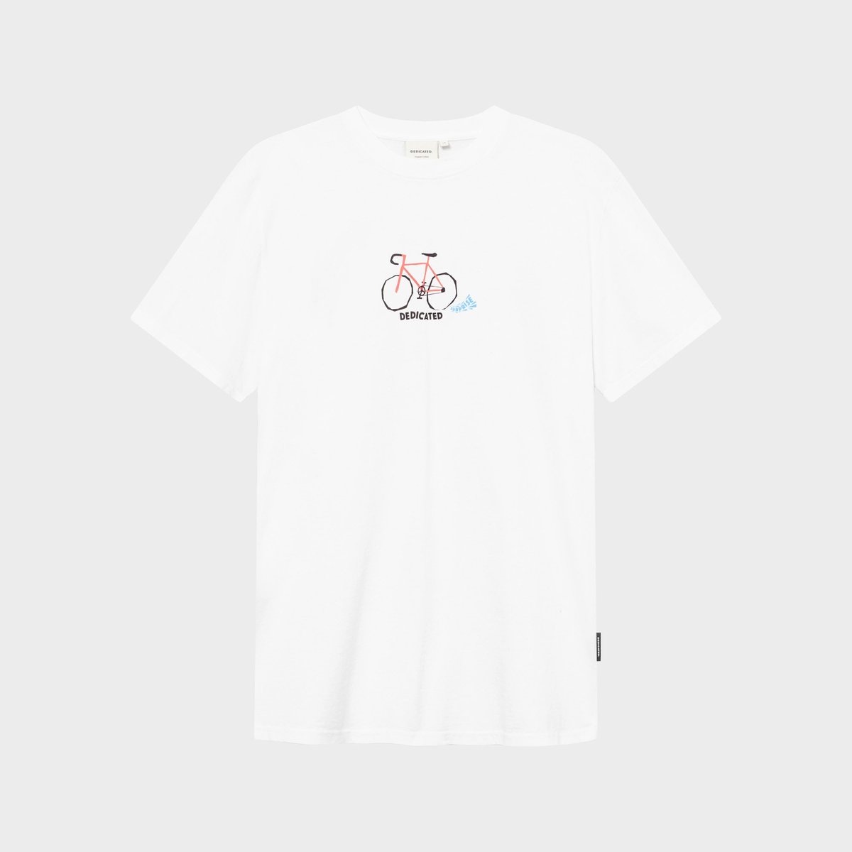 T-shirt Stockholm Surprise Bike White