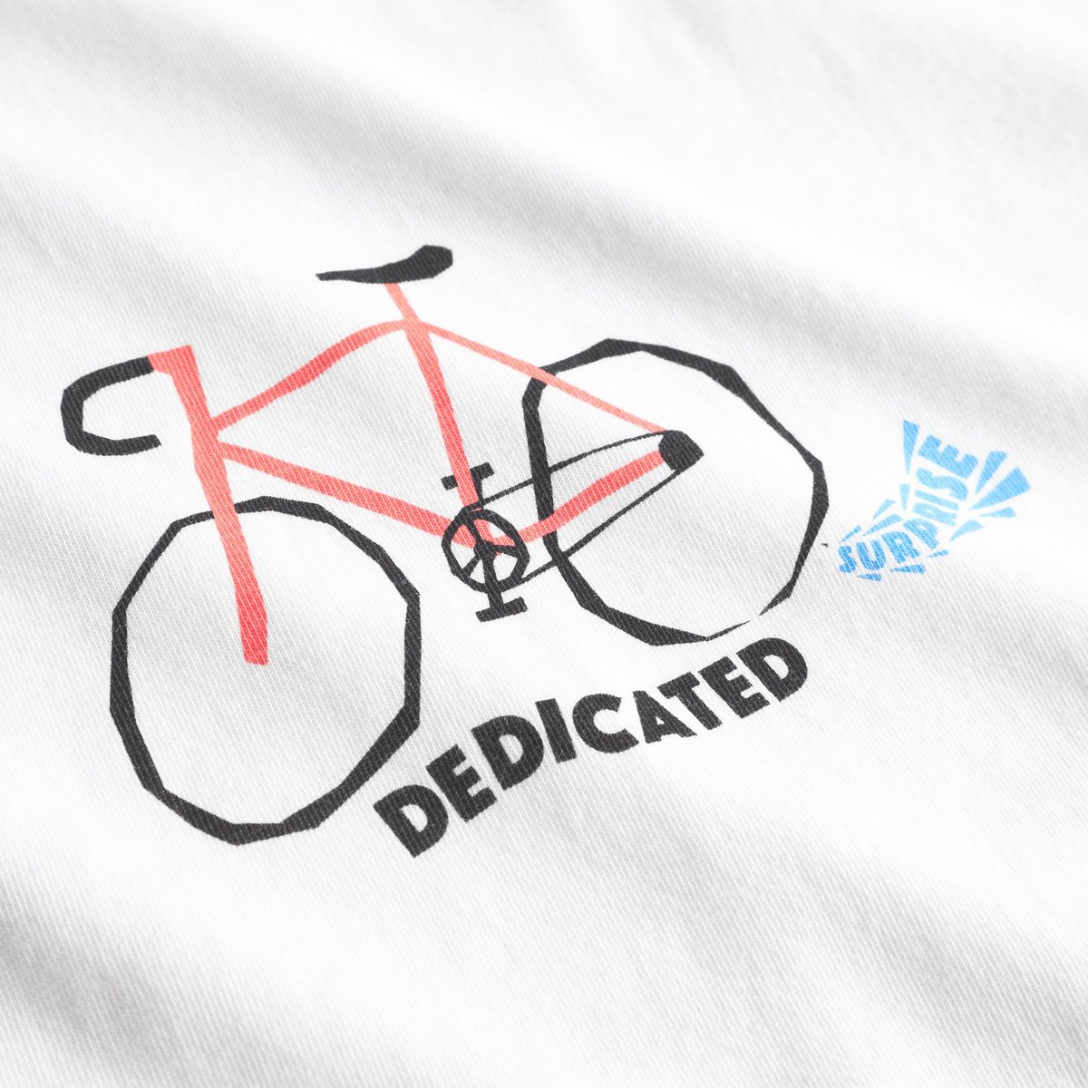 T-shirt Stockholm Surprise Bike White