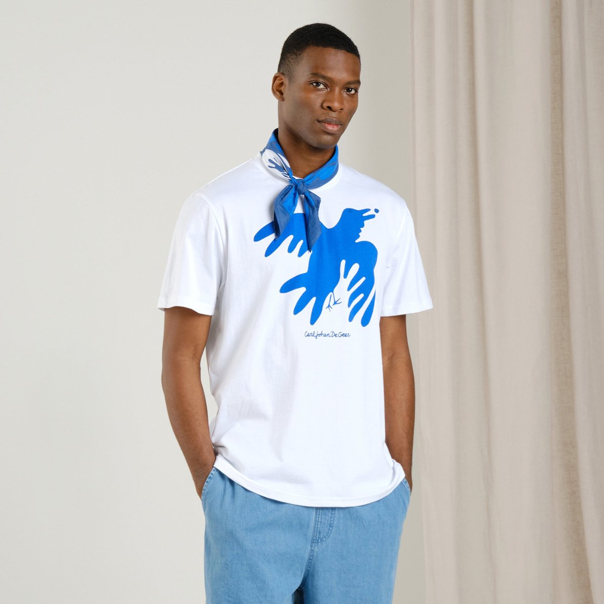 T-shirt Stockholm The Phoenix Bird White