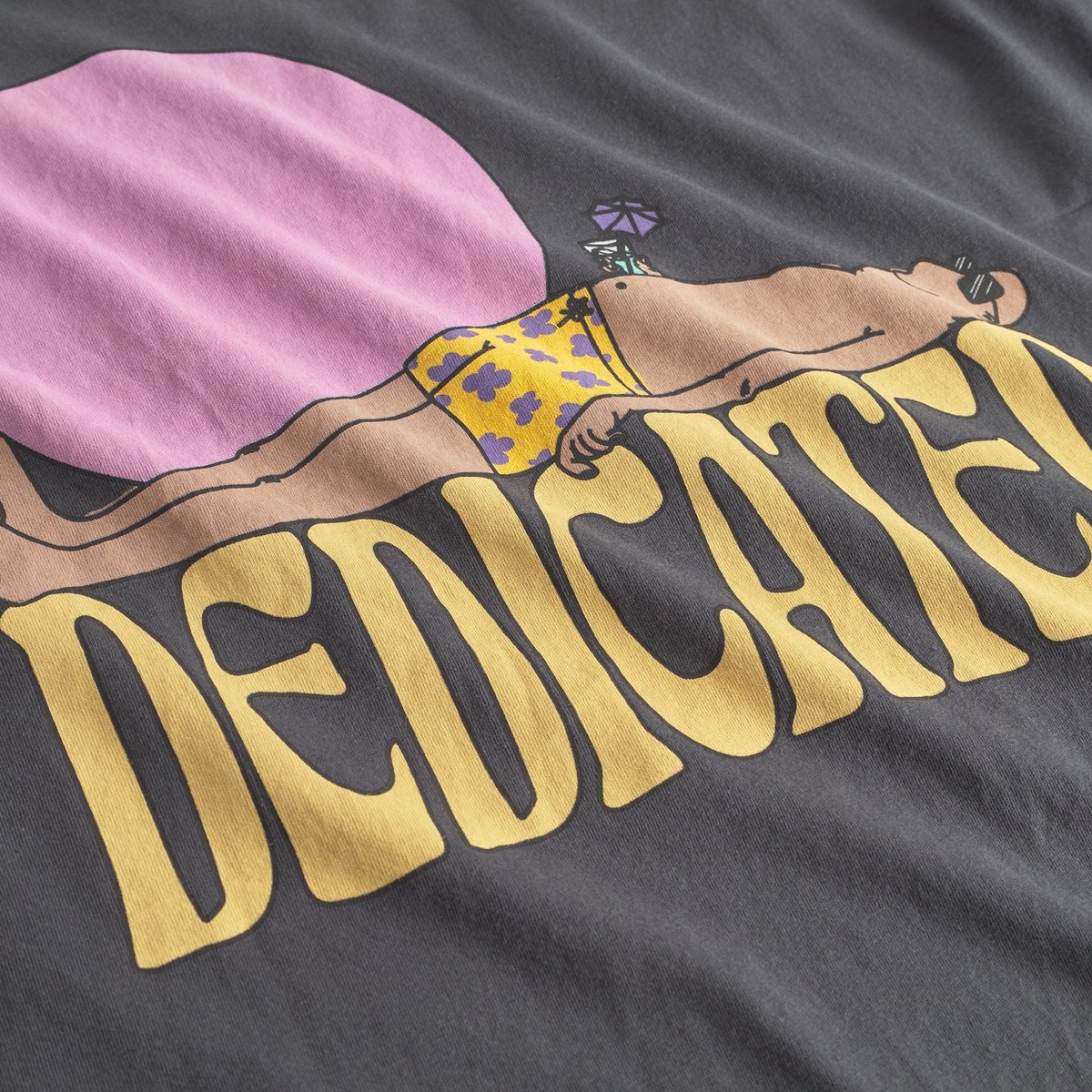 T-shirt Stockholm Vacay Logo Charcoal